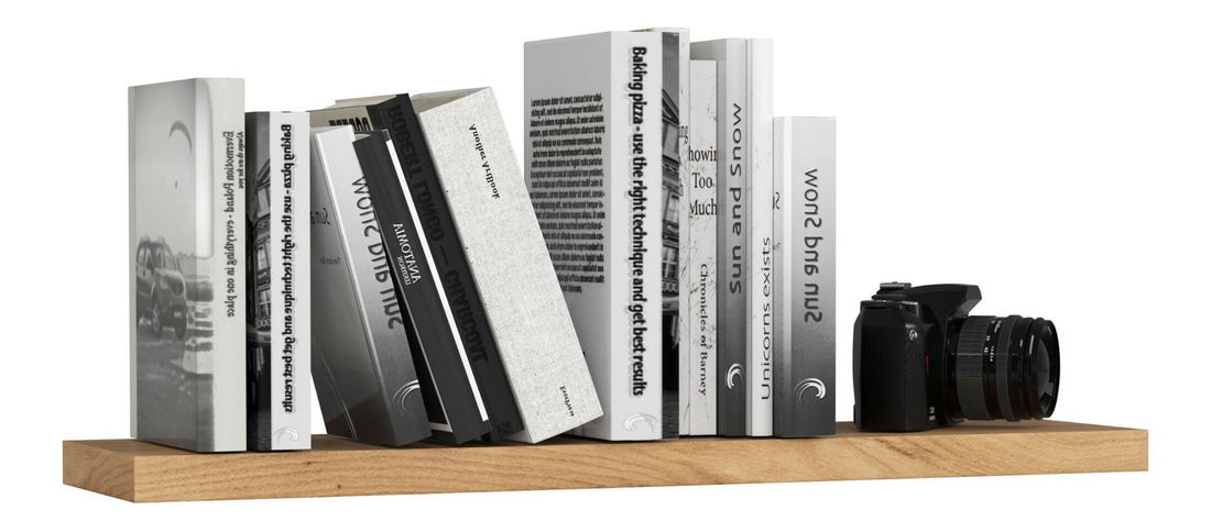 Raft Pilar (stejar sonoma)