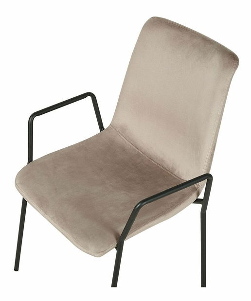 Set 2 buc. scaune sufragerie JERSO (gri maro)