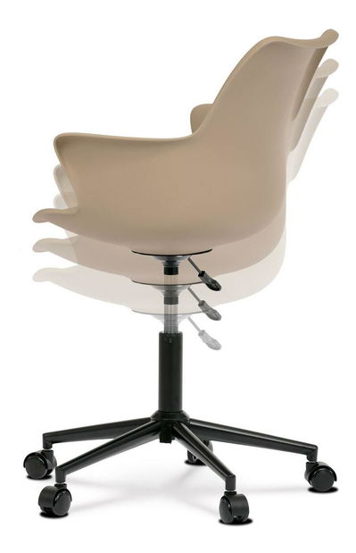 Scaun de birou Aspera (cappuccino)