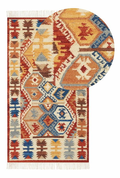 Koberec 80 x 150 cm Vanas (viacfarebná)