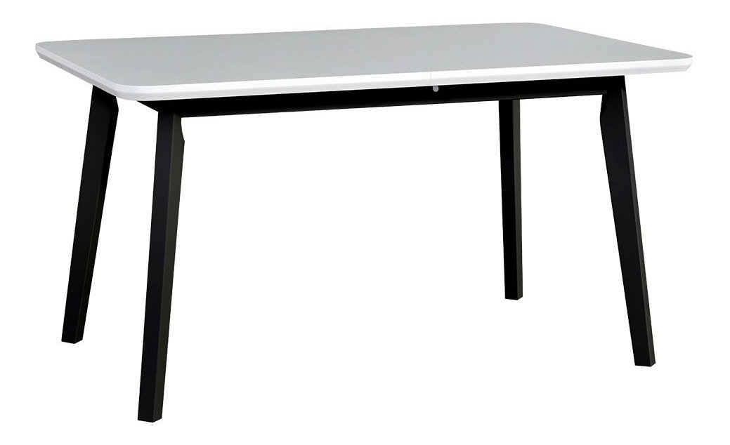 Asztal Harry 80 x 140+180 VII (fehér) (fekete)