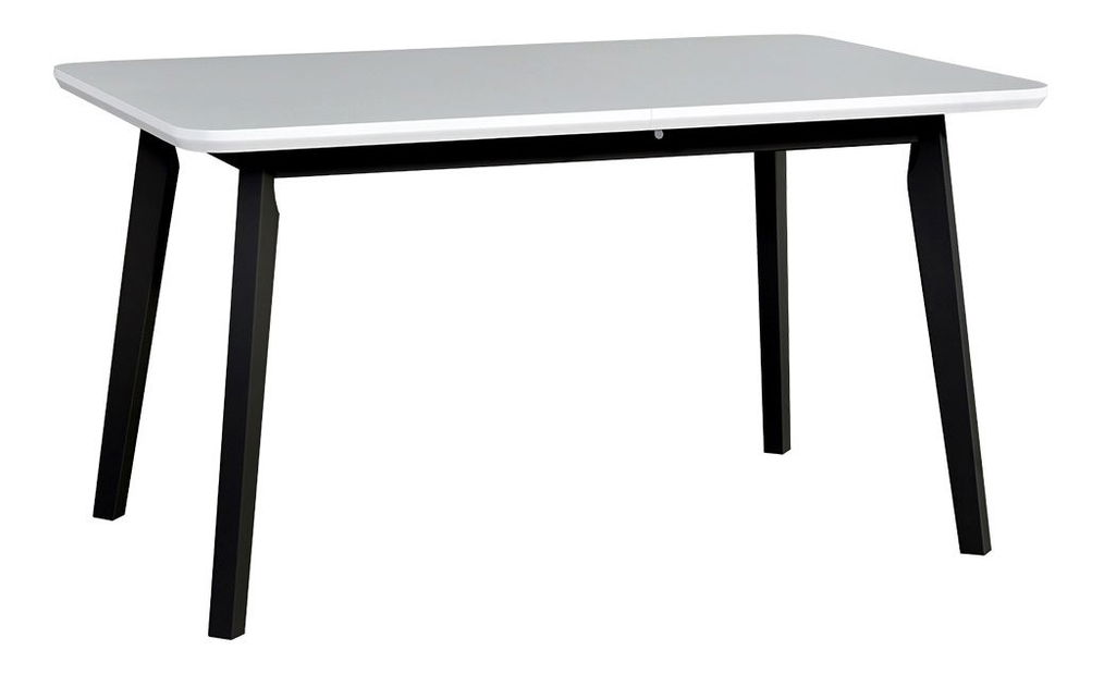 Masă Harry 80 x 140+180 VII (Alb) (Negru)