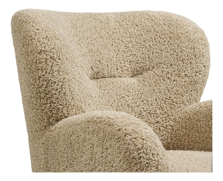 Fotel Lsadelia (világosbarna)