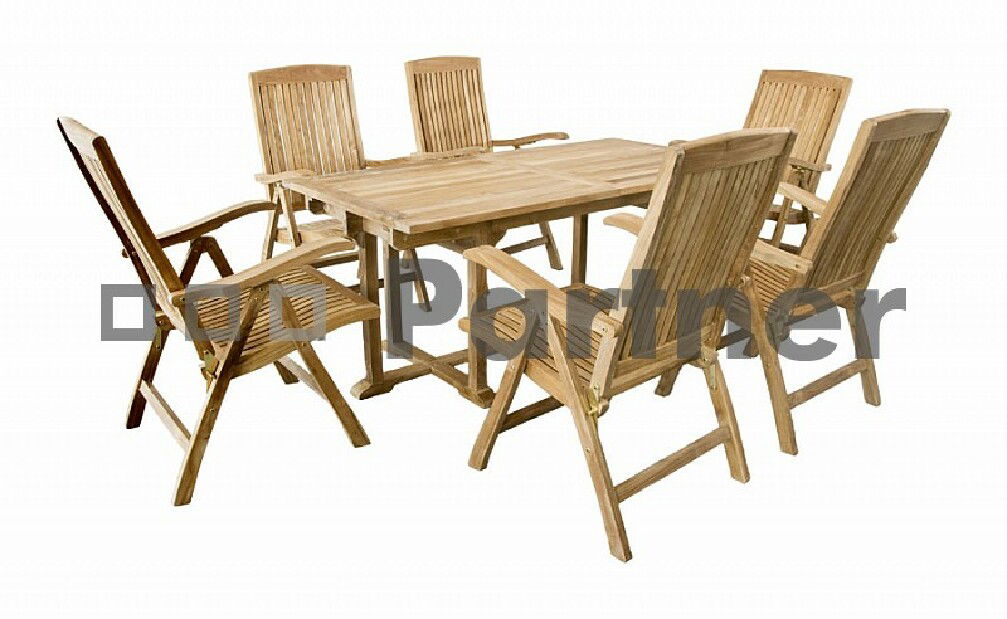 Záhradný nábytok Europe III (Teak)