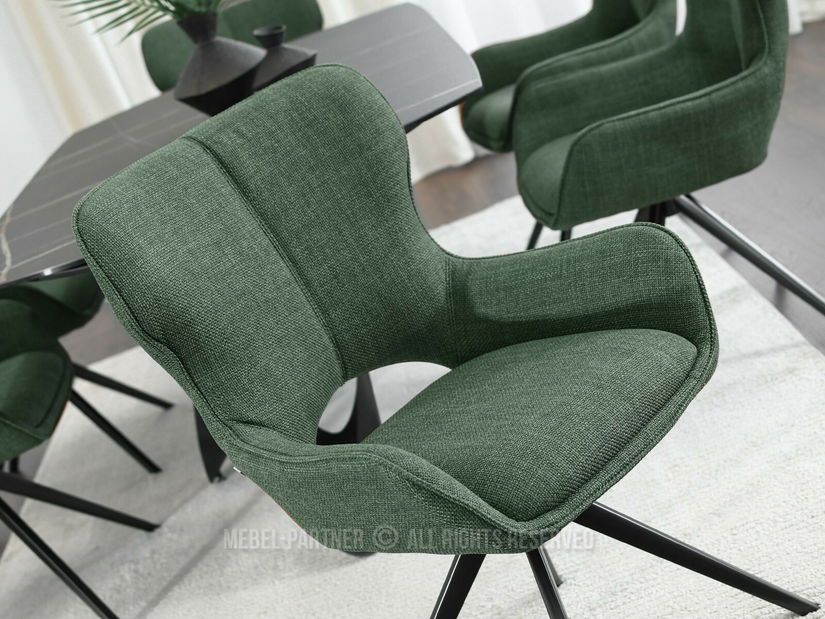 Szék Marge (zöld + fekete)