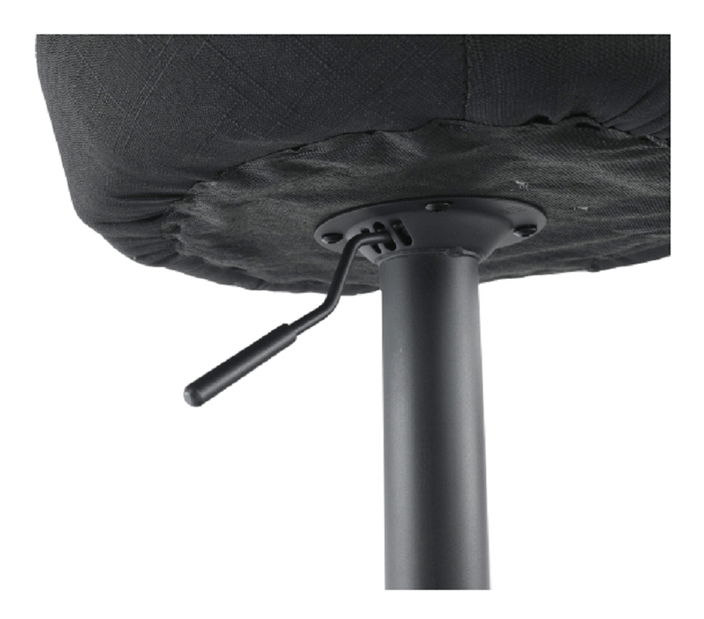 Barová stolička Teken (čierna)