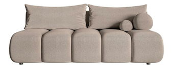 Háromszemélyes kanapé Didier mini  (bézs + fekete) 