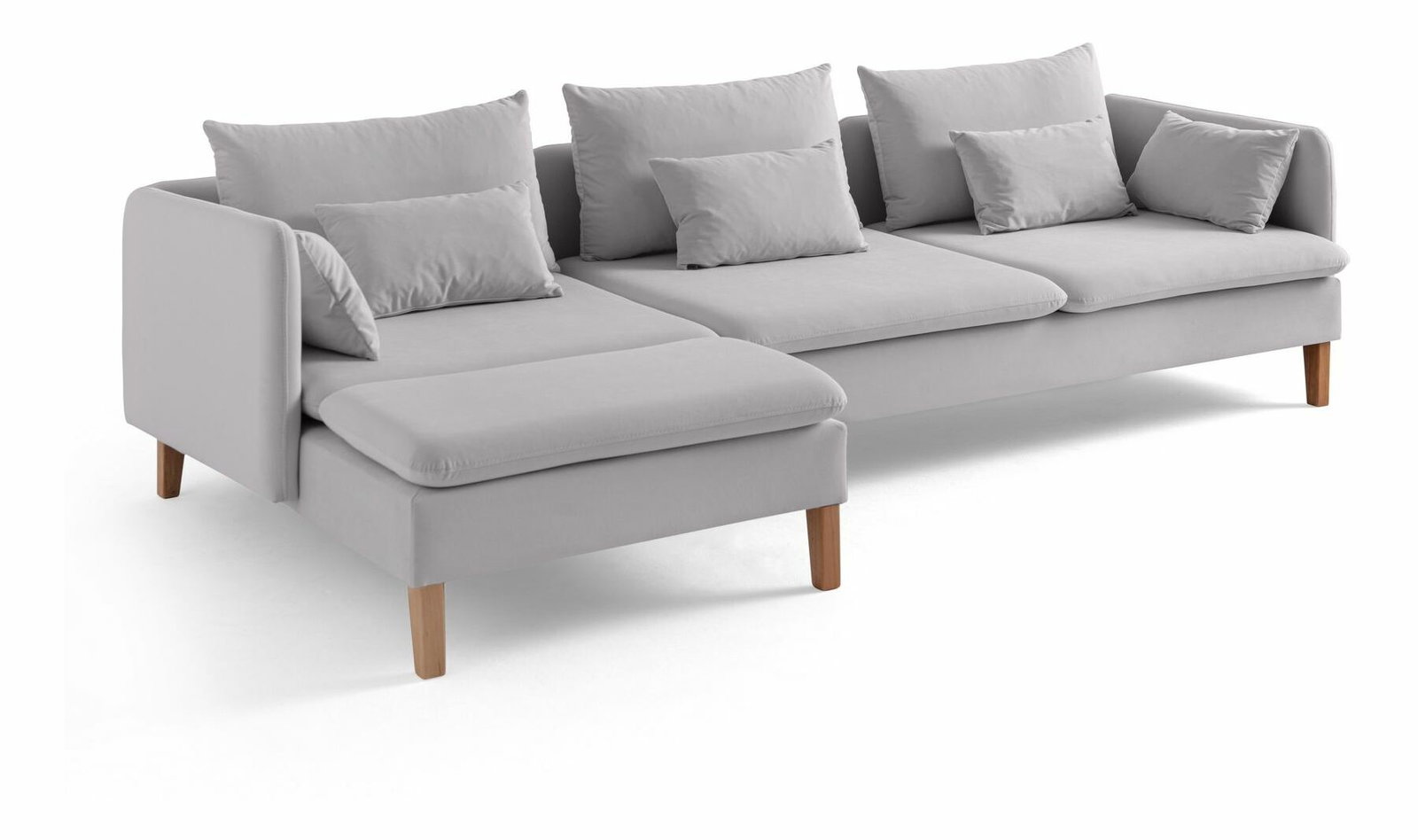 Rohová sedačka Flexxia (sivá) (L)