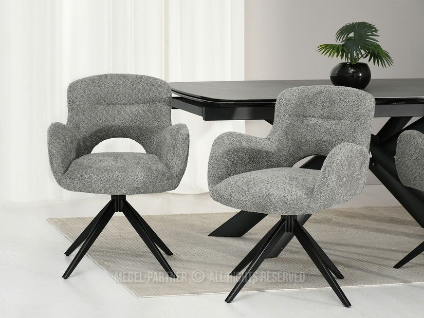 Szék Milla (szürke + fekete)