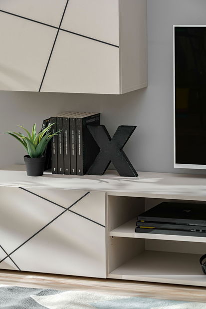 Obývacia stena Gaolino 2 (kašmír + čierna)