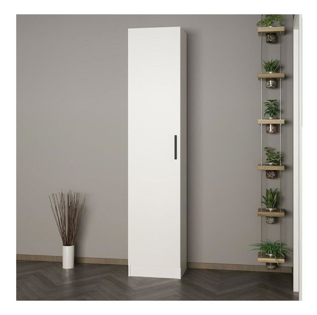 Dulap cu rafturi Nemake 15 (alb) 