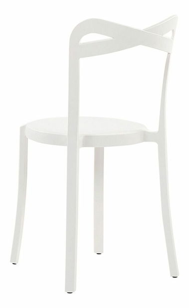 Set 4 ks. jedálenských stoličiek Carey (biela)