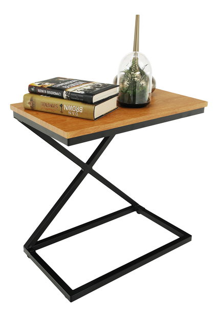 Măsuță Alpa (stejar + negru)