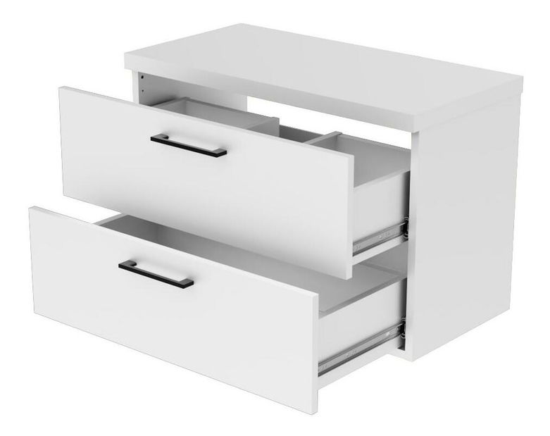 Zidni kupaonski ormarić Valiant S (bijela)