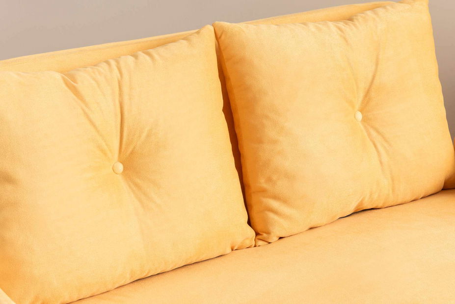 Kétszemélyes kanapé Como P (mustár)