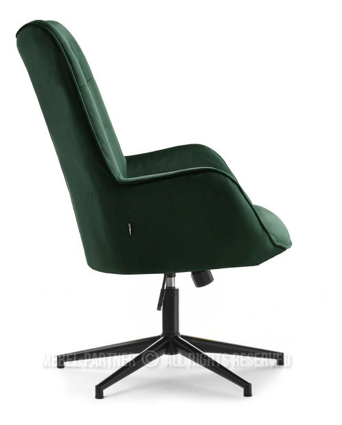 Kreslo Truni (zelená + čierna)