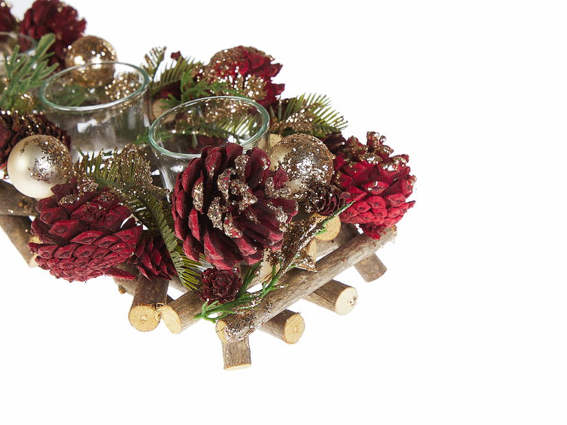 Sfeșnic PLASEO (roșu)