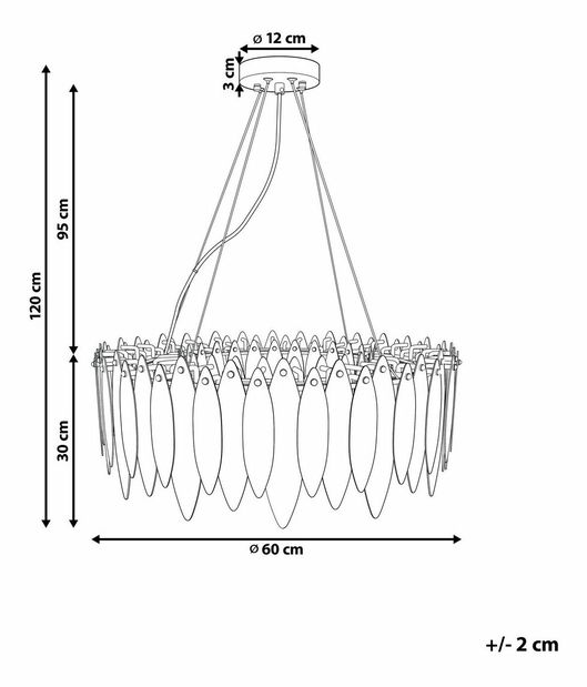 Lustră Malza (multicolor)