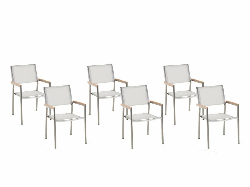Set stolica 6 kom. Grosso (bijela)