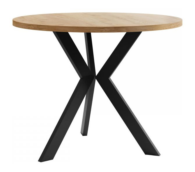 Dohányzóasztal Sotekas M6 (arany tölgy + fekete) 