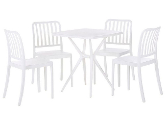 Set mobilier balcon Sinnamon (alb)