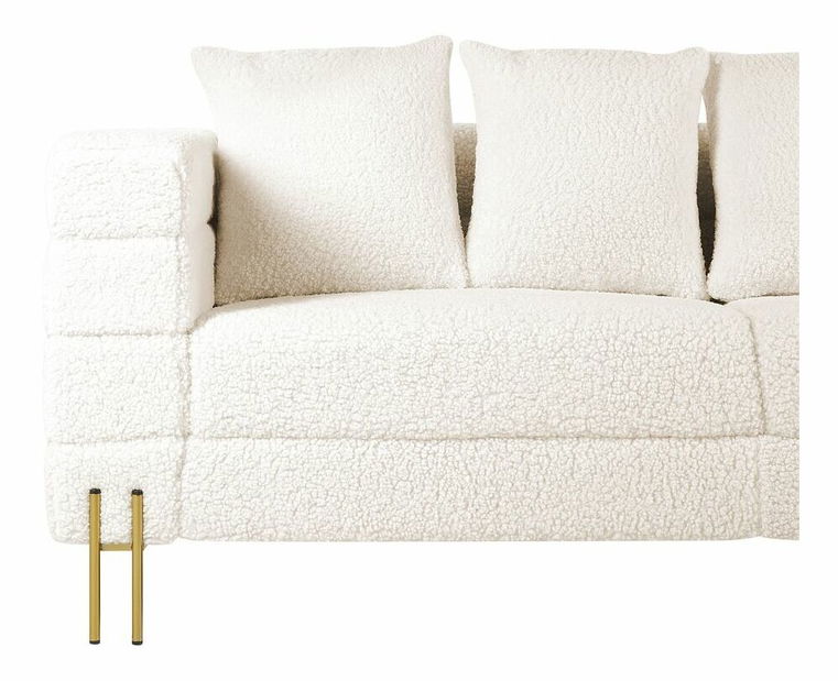 Pohovka trojsedačka Guinness (biela)