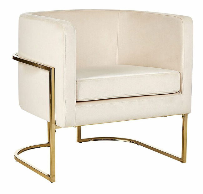 Kreslo Sallvia (béžová) 