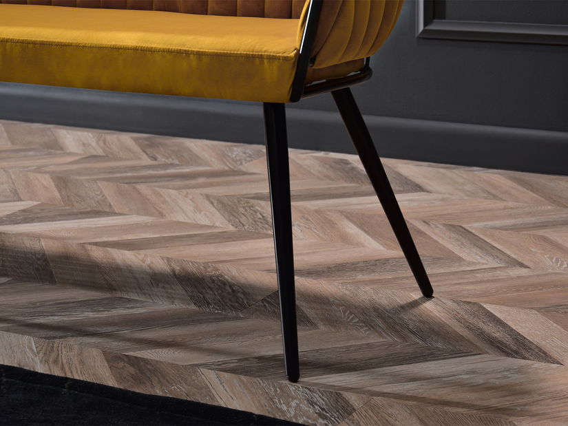 Pohovka dvojsedačka Radio (čierna)