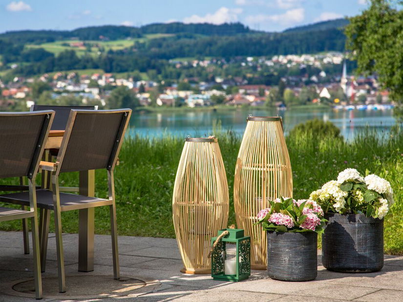 Felinar TANIHI 84 cm (metal) (lemn deschis)