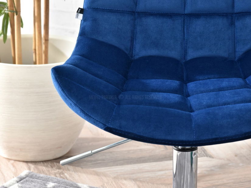 Scaun Eleanor (albastru marin + negru)