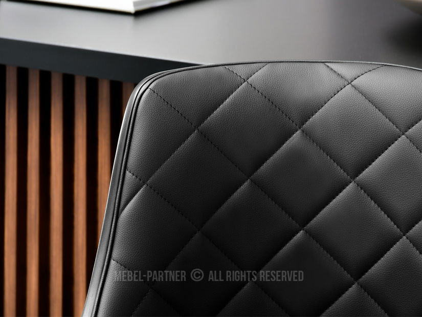 Scaun Haire (lemn negru + negru)