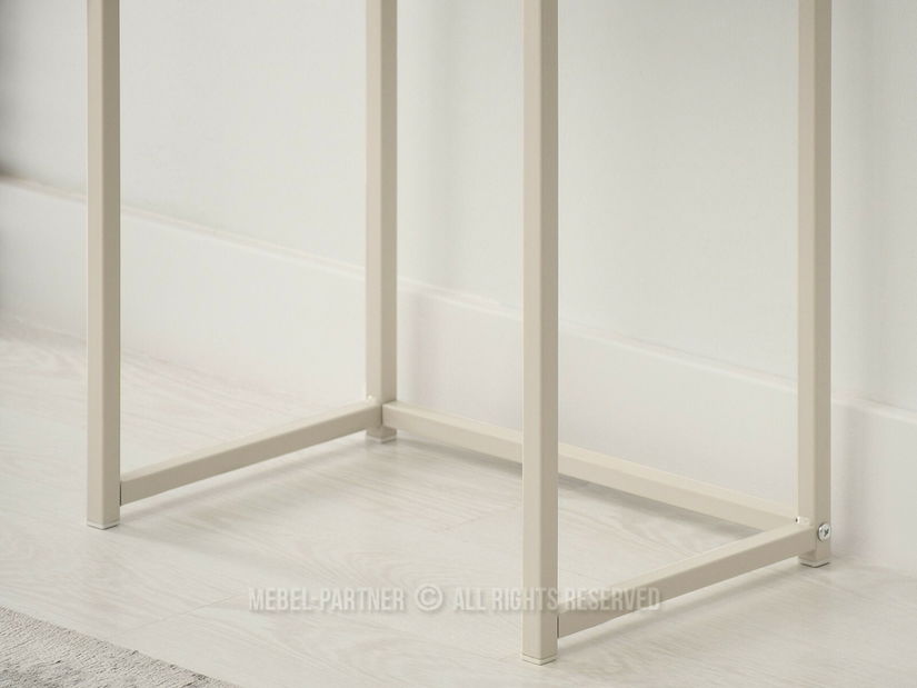 Konzolni stolić Noventa S (krem)