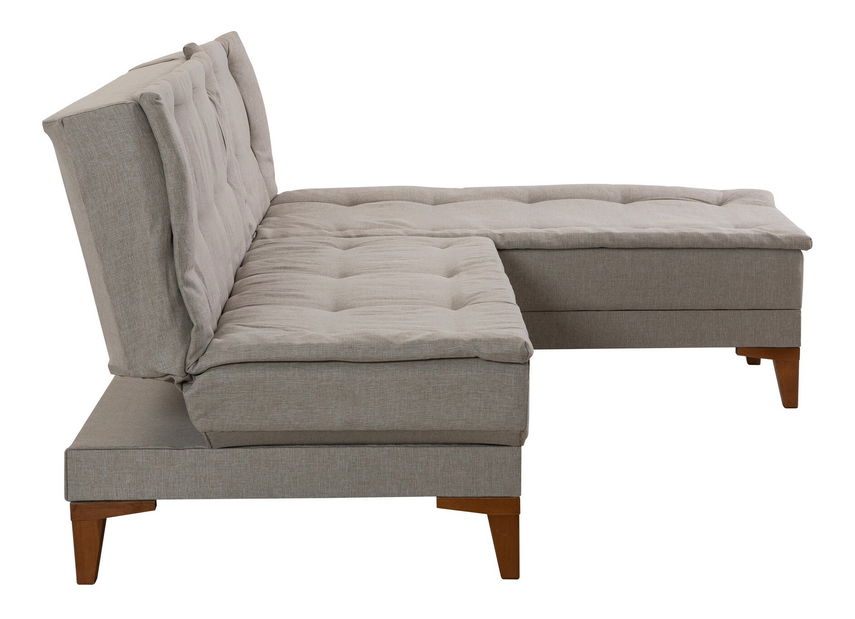 Rohová sedačka Santic (krémová)