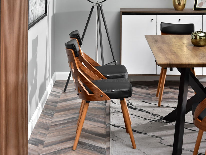 Stolica Crab (tamni orah + orah)