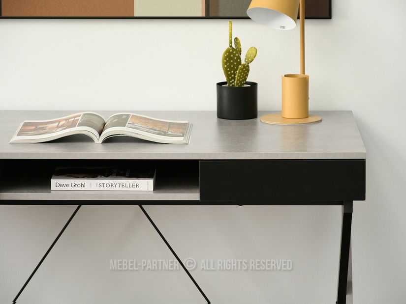 PC stolík Hilly (betón)