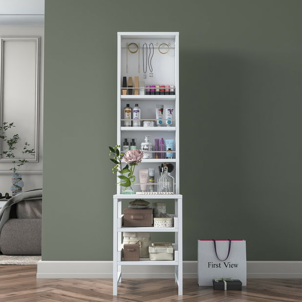 Măsuță de toaletă Bjorno (alb)