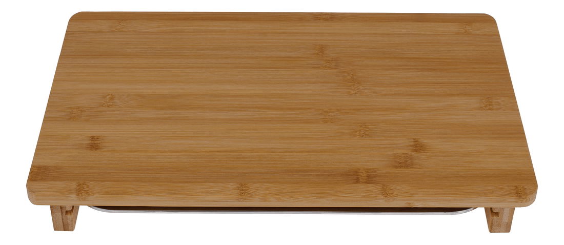 Doska na krájanie so zásuvkou Tarosh 1 (bambus + oceľ)