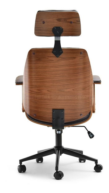 Fotelja Franc (orah + crna)