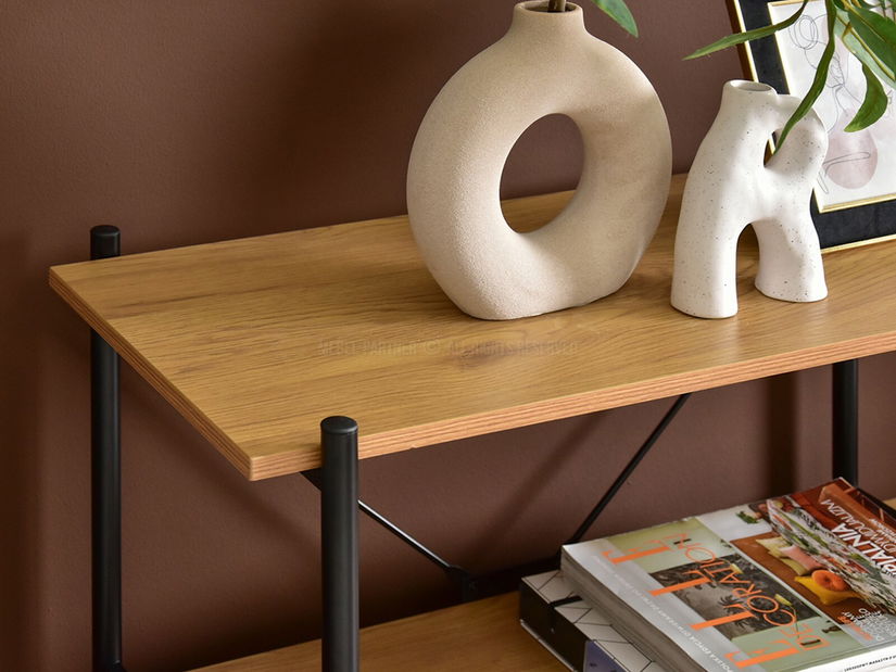 Raft Almasa A2 (marmură albă + negru)