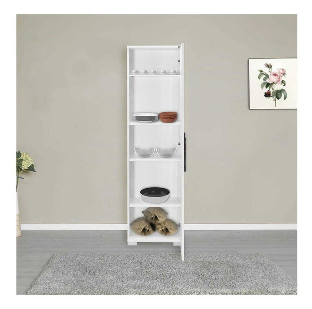 Ormar s policama Aderyn (bijela)