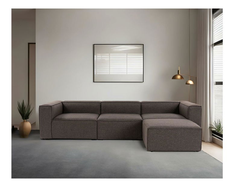 Kutna garnitura Forewona (tamnosmeđa)