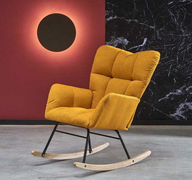 Fotel Viscos (mustár)