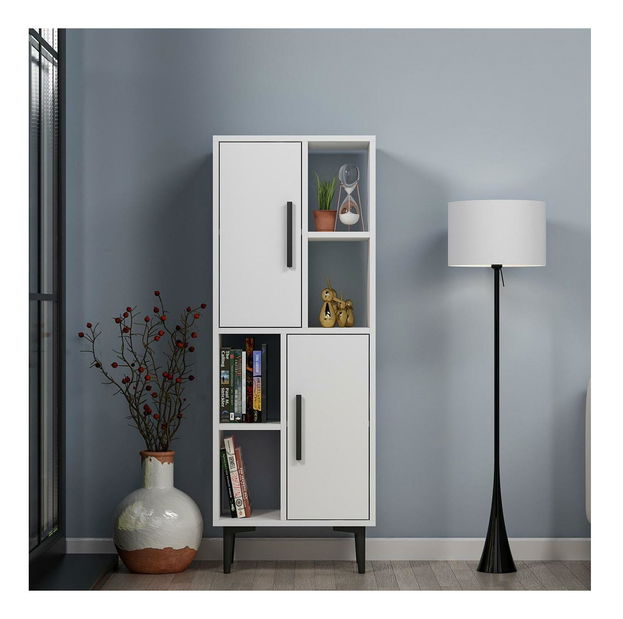 Regál Lonadi (biela) 