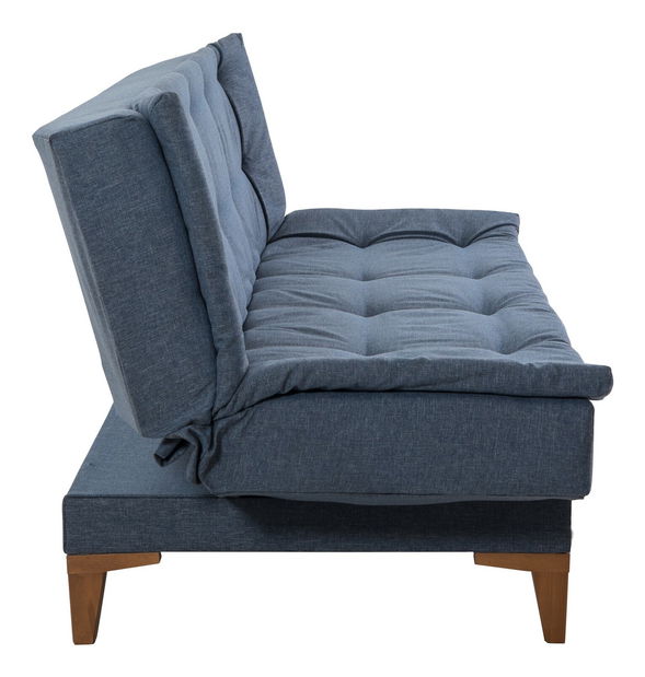 Ülőgarnitúra 3+1 Santic (sötétkék)