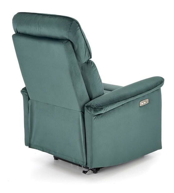 Fotoliu extensibil Shane (verde închis)