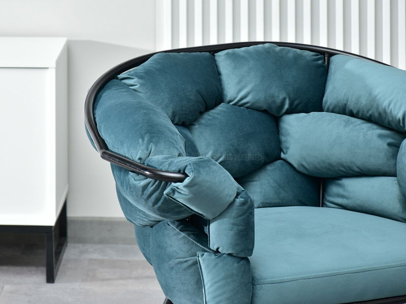 Relax fotel Piplio (fekete)