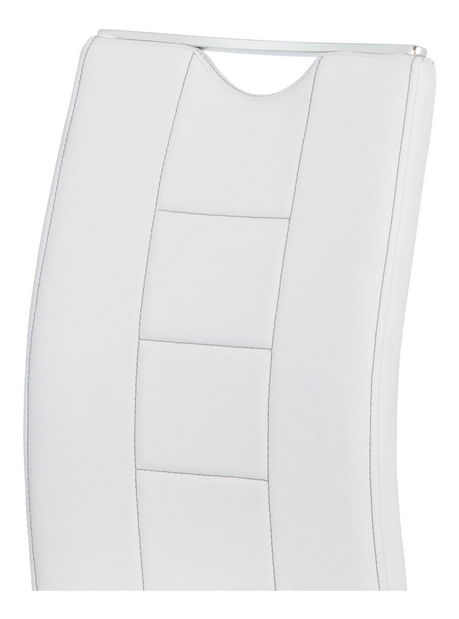 Scaun sufragerie Darren-411 WT (alb)