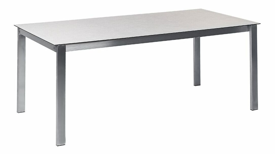 Set mobilier de grădină Cleopatra (Alb + bej)