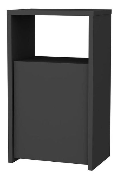 Zidni noćni stolić Cerlono (antracit)