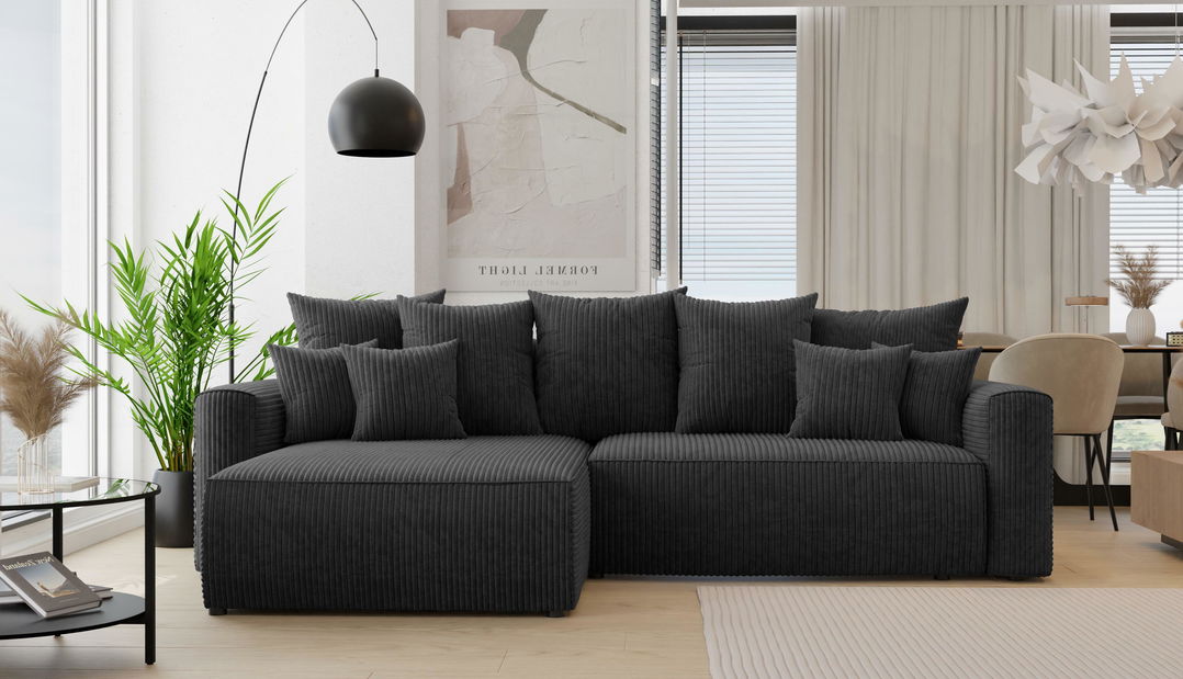 Colțar Baria (S) (negru)